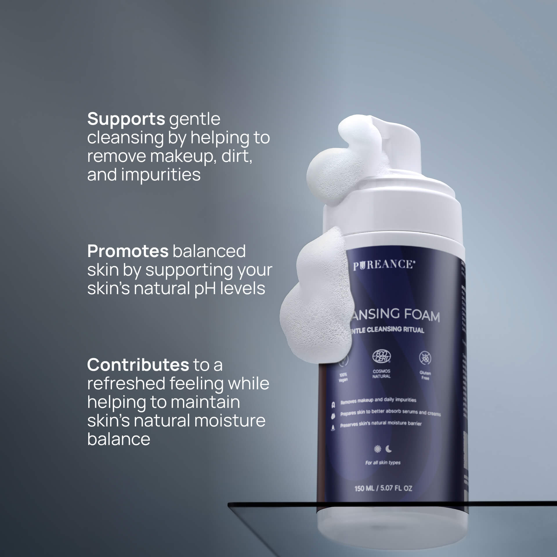 Cleansing Foam key benefits