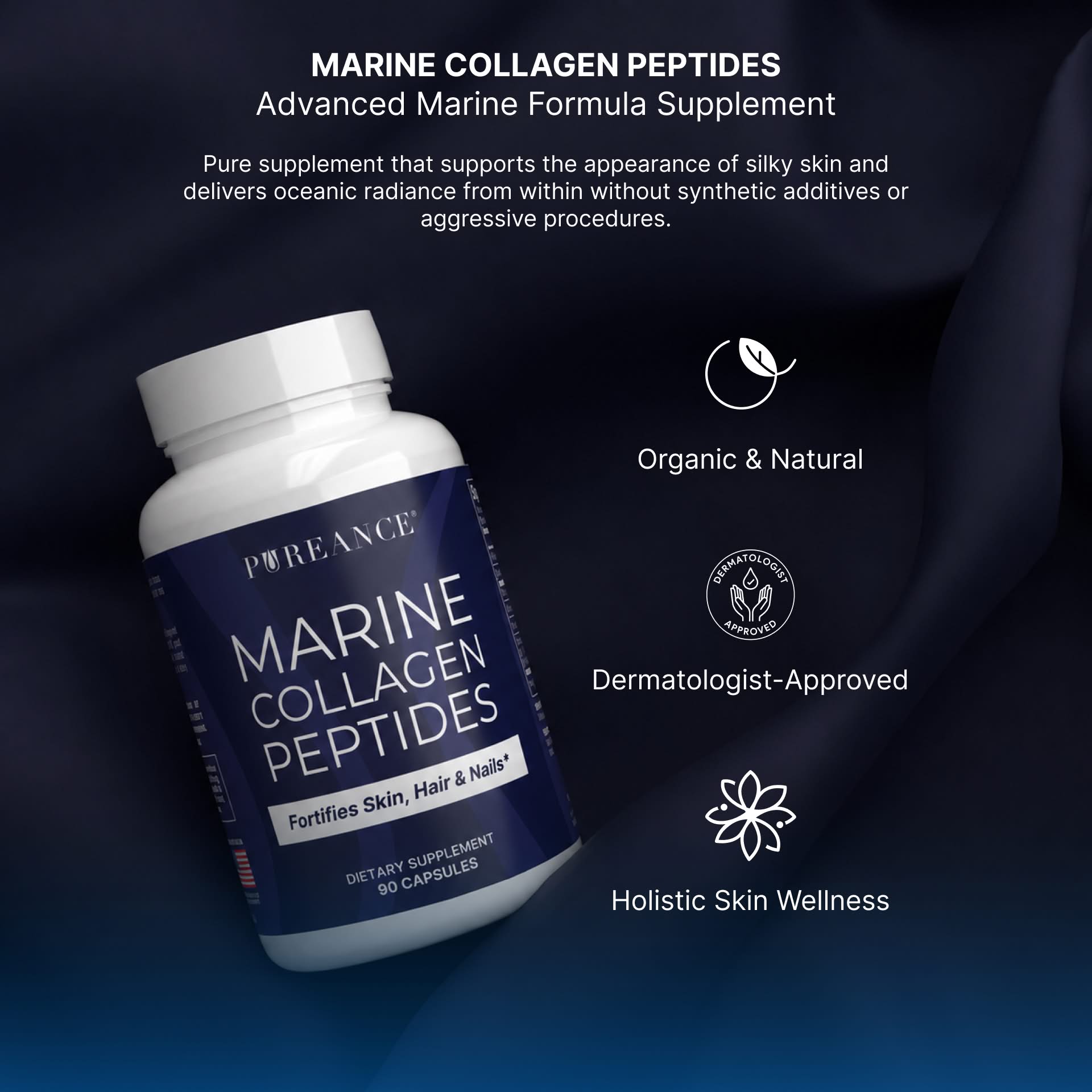 Pureance Marine Collagen Peptides for skin wellness