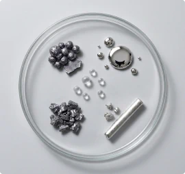 Petri dish with heavy metals