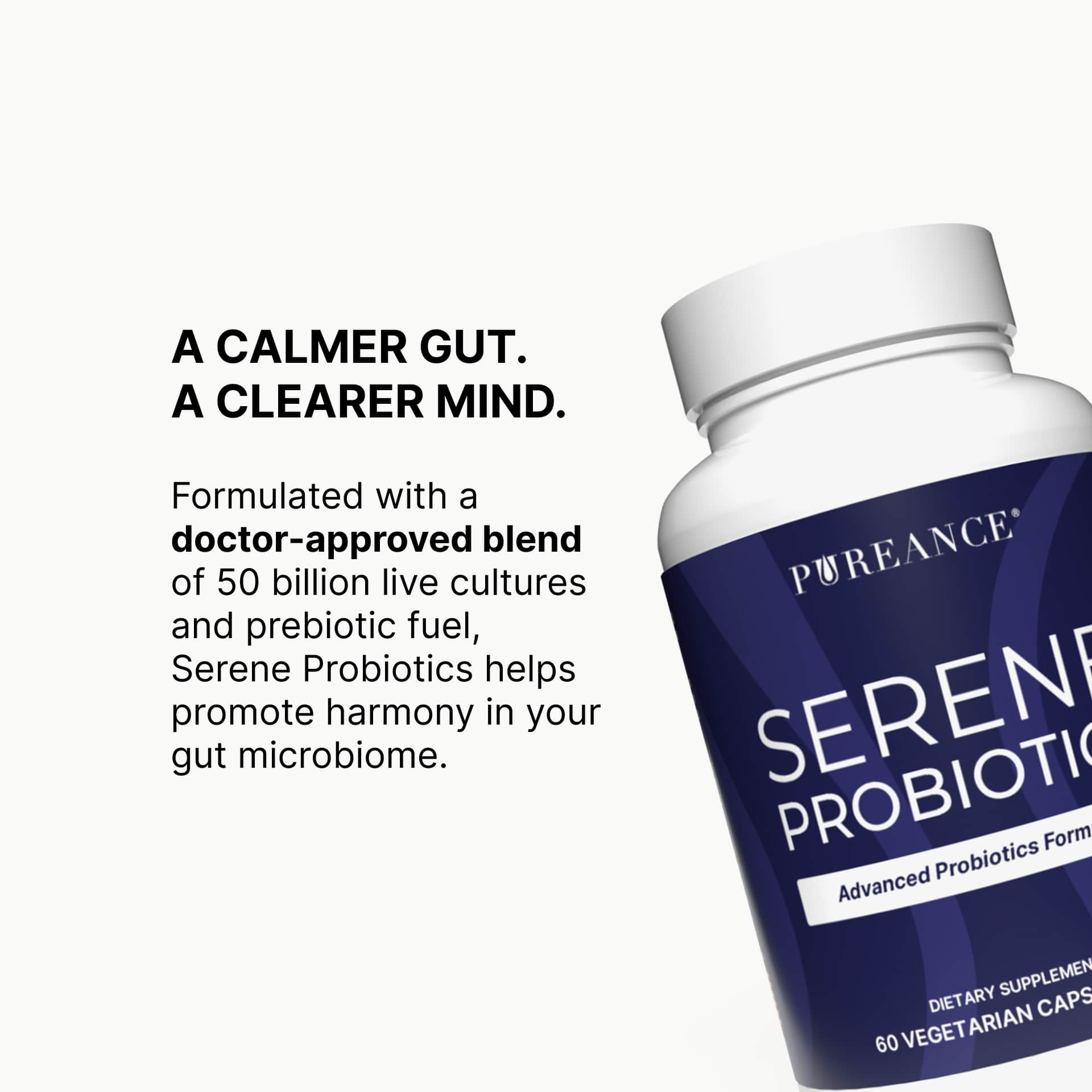 Key bacterial and yeast strains in Serene Probiotics